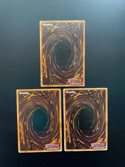 Yugioh Jurassic World SD09-EN019 Common 1st Edition Damaged X3 - Image 2