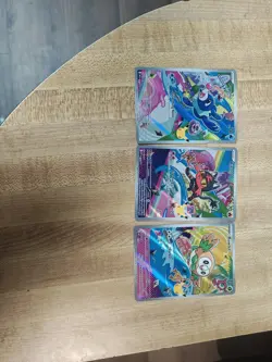 Pokemon TCG First Partner Illustration Collection Series 1 Alola Gen 7 Starters - Image 1