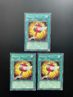 Yugioh Magical Mallet SD09-EN027 1st Edition MP/HP X3 - Image 1