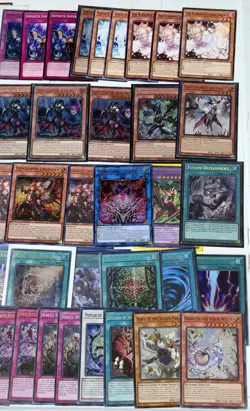Yugioh Fiendsmith Diabellstar Deck Core + Staples Ash Blossom Impermanence Droll - Image 1