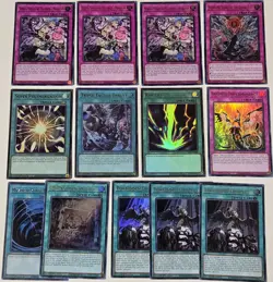 Yugioh Fiendsmith Diabellstar Deck Core + Staples Ash Blossom Impermanence Droll - Image 3
