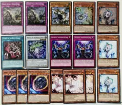 Yugioh Fiendsmith Diabellstar Deck Core + Staples Ash Blossom Impermanence Droll - Image 4