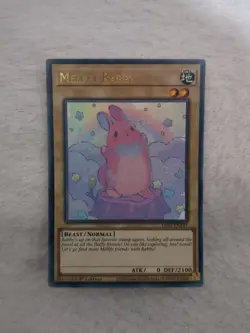 YUGIOH MELFFY RABBY ULTRA RARE LDS1-EN121 1ST EDITION - Image 1