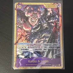 Kaido & Linlin OP08-119 SEC Two Legends One Piece Card Game - Image 1