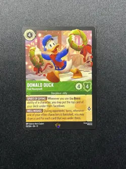 Donald Duck - Fred Honeywell 93/204 Legendary Disney Lorcana Winterspell NM - Image 1