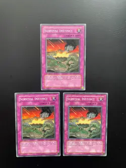 Yugioh Survival Instinct SD09-EN029 1st Edition Common MP/HP X3 - Image 1