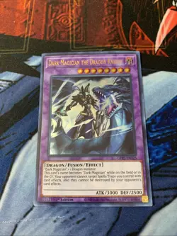 Yugioh! Dark Magician the Dragon Knight GFP2-EN125 Ultra Rare 1st Edition NM - Image 1