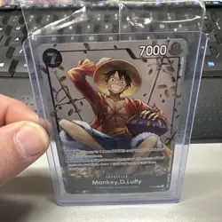 P-075 Monkey.D.Luffy Promo Card TS-02 Tin Set 02 ENGLISH SEALED - Image 1