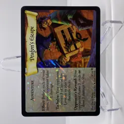Harry Potter TCG Dragon's Escape #4/116 Rare Foil Card Base Set Holo - Image 1