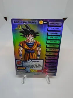 Dragon Ball Z Goku The Mighty Holo Promo Shonen Jump SJ1 DBZ CCG Promo Card 2003 - Image 1