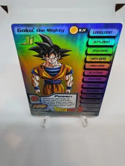 Dragon Ball Z Goku The Mighty Holo Promo Shonen Jump SJ1 DBZ CCG Promo Card 2003 - Image 2