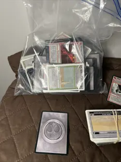 1995 star wars customizable card Game Bag Full - Image 4