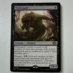 Wizards of the Coast Nethergoyf Modern Horizons 3 Creature Mythic Black Regular - Image 1