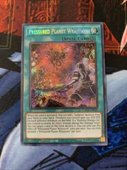 Pressured Planet Wraitsoth PHHY-EN059 Secret Rare 1st Edition Yugioh Card NM - Image 1