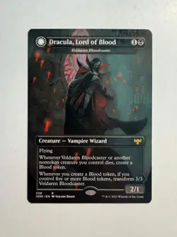 Dracula, Lord of Blood - Voldaren Bloodcaster 338 MTG Innistrad: Crimson Vow - Image 1