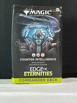 Magic The Gathering Edge Of Eternities Boost Artifacts Commander Deck Age 13+ - Image 1