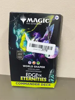 Magic: The Gathering Edge of Eternities Commander Deck - World Shaper - Image 1