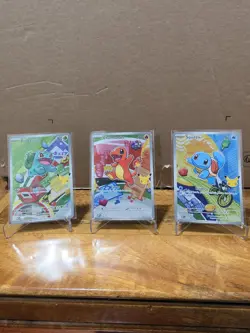 Pokemon TCG First Partner Illustration Collection Series 1 Kanto GEN 1 Set - Image 1