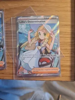 Pokemon TCG Lillie's Determination Card 169/132 Mega Evolution Ultra Rare NM - Image 1