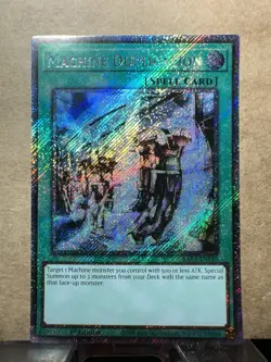 Yugioh! Machine Duplication - RA03-EN145 - Platinum Secret Rare - 1st Edition Ne - Image 1