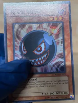 YUGIOH - BLACK SALVO - SUPER RARE - CRMS - UNLIMITED - MP - Image 3