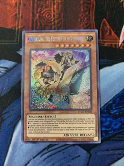 Yugioh Gizmek Uka The Festive Fox of Fecundity ETCO-EN031 1st SECRET (NM) - Image 3