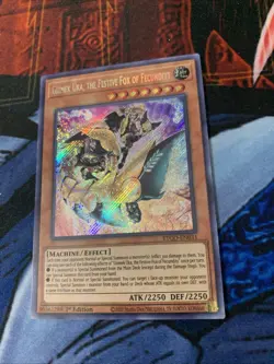 Yugioh Gizmek Uka The Festive Fox of Fecundity ETCO-EN031 1st SECRET (NM) - Image 5