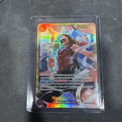 Bandai One Piece Monkey.D.Luffy EB02-061 Secret Rare Foil 7000 Power English - Image 1