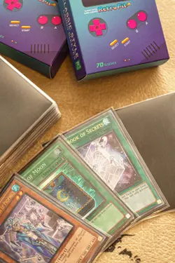Retrofit Japanese Sized Card Sleeves - Clear Oversleeves 70 pc Yugioh - Image 4