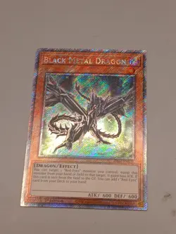 Black Metal Dragon RA04-EN016 Secret Rare 1st Edition Yugioh NM - Image 2