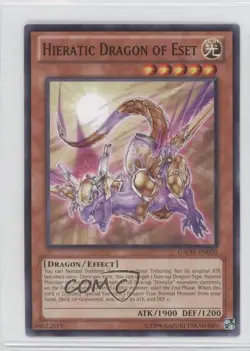 Hieratic Dragon of Eset Unlimited YuGiOh Galactic Overlord #GAOV-EN020 - Image 1