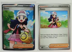 Dawn 118/094 Full Art Pokemon Card PFL Phantasmal Flames (+Bonus Card) - Image 1