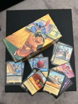 Mint Disney Lorcana Mixed Set - 300 Cards Bulk in a Lilo Stitch Box Mint - Image 2