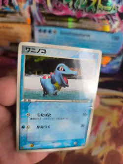 Pokemon Karte Card Karnimani Totodile Pcg Promo McDonald's Glossy japanese Exc- - Image 3