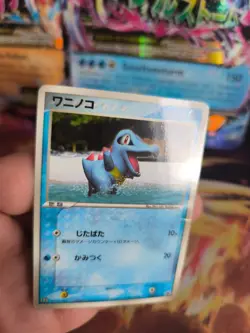 Pokemon Karte Card Karnimani Totodile Pcg Promo McDonald's Glossy japanese Exc- - Image 4