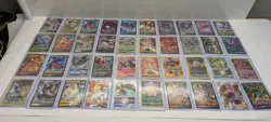 Lot of 40 Pokemon Cards Halos Rares L - Image 1