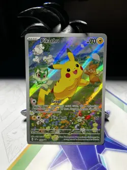 Pikachu 088 Sv: Scarlet & Violet Promo Cards Illustrator Rare Holo - Image 1