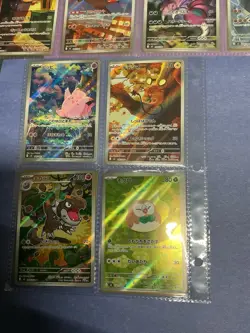 Pokemon Clefairy Rowlet Tyrunt Dedenne Dracovish Holo Japanese Card Lot - Image 3
