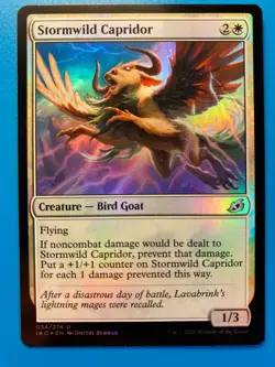 MTG 1x FOIL Stormwild Capridor # 34 Ikoria: Lair of Behemoths Magic the x1 NM - Image 1