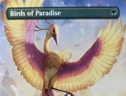 Birds of Paradise | Ravnica Remastered RVR | R0432 Anime Borderless | NM MTG - Image 3