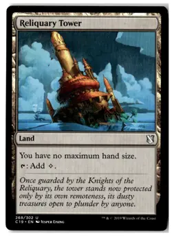 MTG Reliquary Tower - Commander 2015 Moderately Played English - Image 1