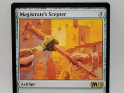 Magistrate’s Scepter M19 Rare MTG Artifact Extra Turn Combo Commander EDH NM - Image 2