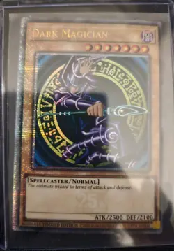 QCR Blue-Eyes White Dragon Dark Magician Quarter Century Yugioh Original Artwork - Image 2