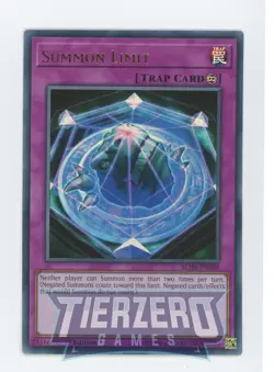 Yugioh Summon Limit BLHR-EN088 Ultra Rare 1st Edition NM/LP - Image 1