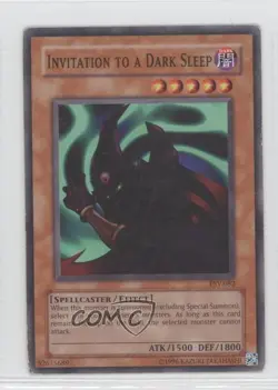 Invitation to a Dark Sleep Unlimited YuGiOh Phroh's Servnt #PSV-082 2002 READ - Image 1