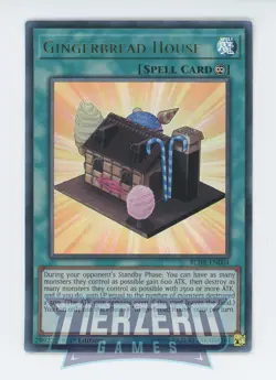 Yugioh Gingerbread House BLHR-EN004 Ultra Rare 1st Edition NM/LP - Image 1