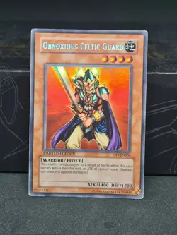 Yugioh - Obnoxious Celtic Guard - CT1-EN006 MISPRINT (Super Rare Foil) HP - Image 1