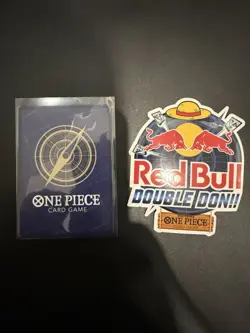 Monkey.D.Luffy PRB02-005 NM Red Bull Double Don Event Stamp Participation Promo - Image 2