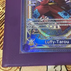 ONE PIECE Luffy-Tarou SP Alt Art ST18-005 SR A Fist of Divine Speed English - Image 2