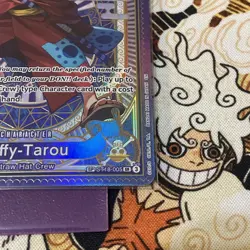 ONE PIECE Luffy-Tarou SP Alt Art ST18-005 SR A Fist of Divine Speed English - Image 3